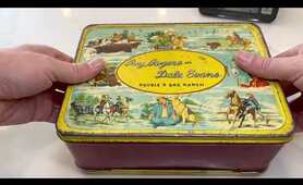 Vintage 1950s Roy Rogers & Dale Evans tin lunch box - SOLD!